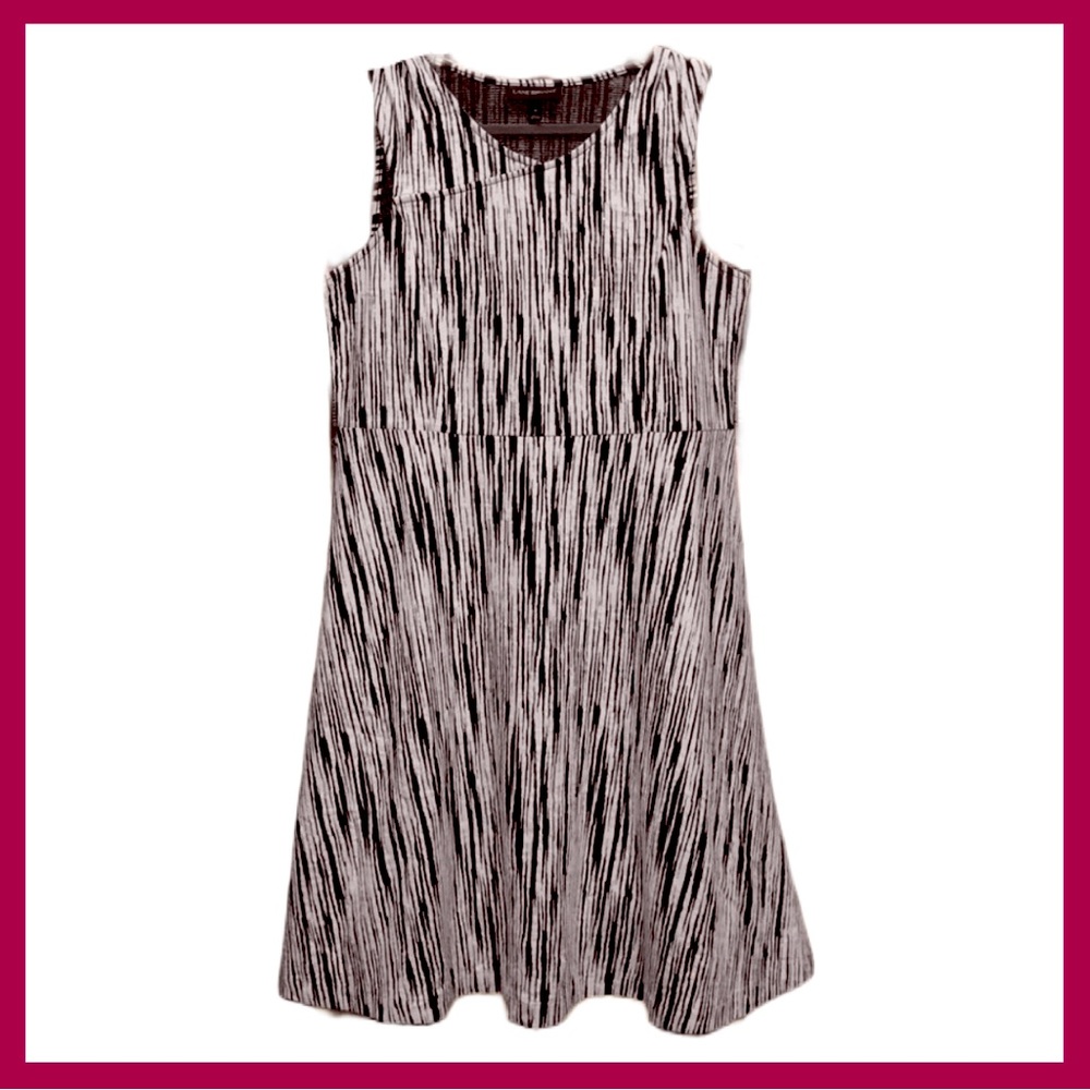 **Lane Bryant** Zebra Stripe Textured Dress